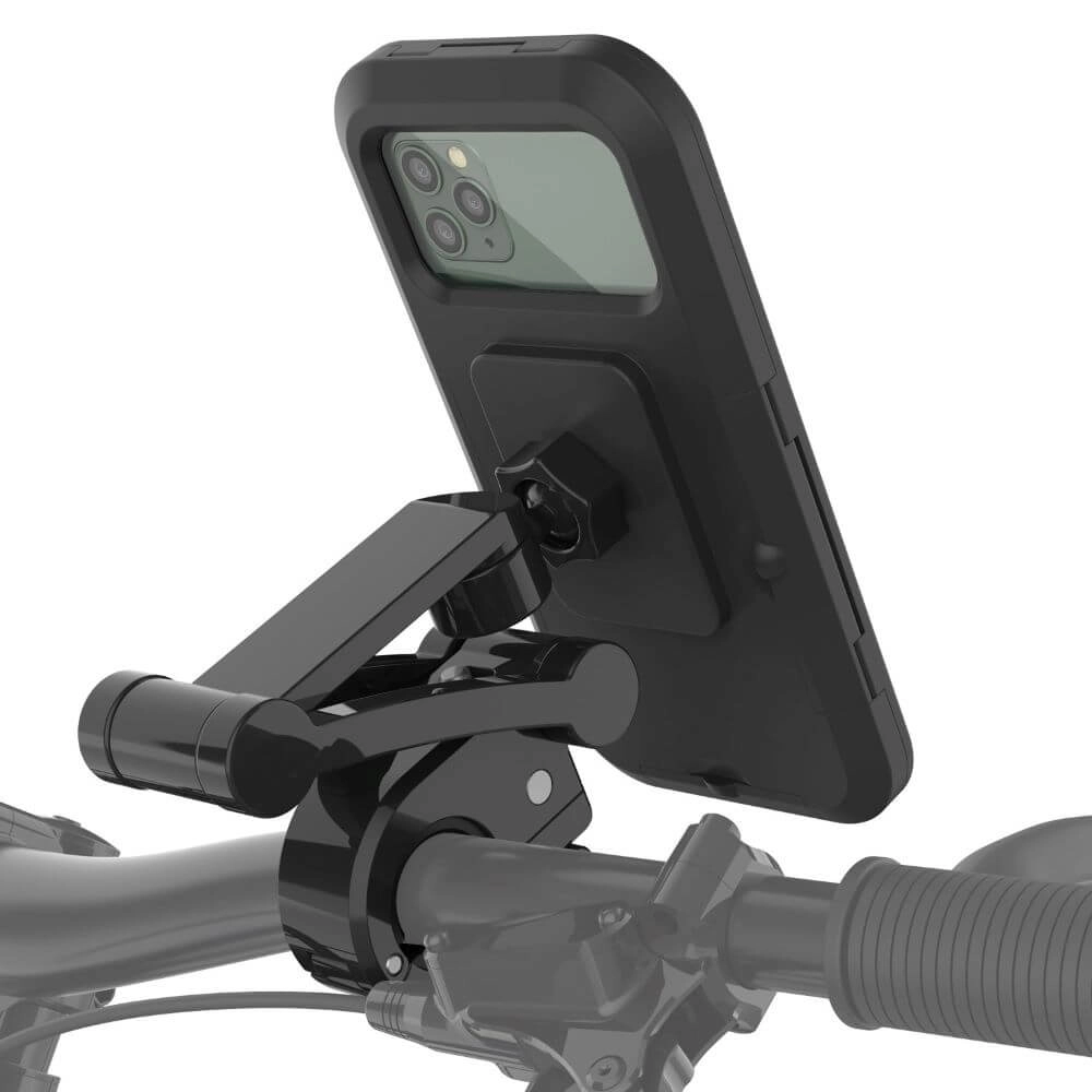 Suporte de Celular à Prova D'água para Guidão de Bike e Moto