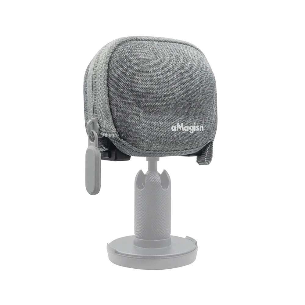 Mini Case para Câmera Insta360 GO 3 com Abertura - Cor Cinza