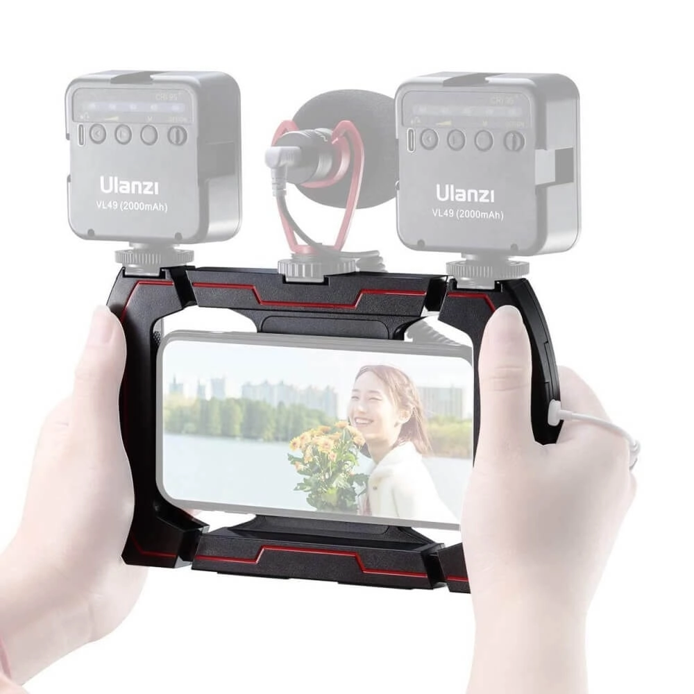 Suporte Manual para Celular com Carregamento por Indução - Ulanzi U-Rig Wireless