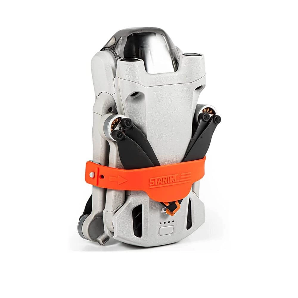 Protetor e Trava Hélices para Drone DJI Mini 3 Pro - StartRC Cor Laranja