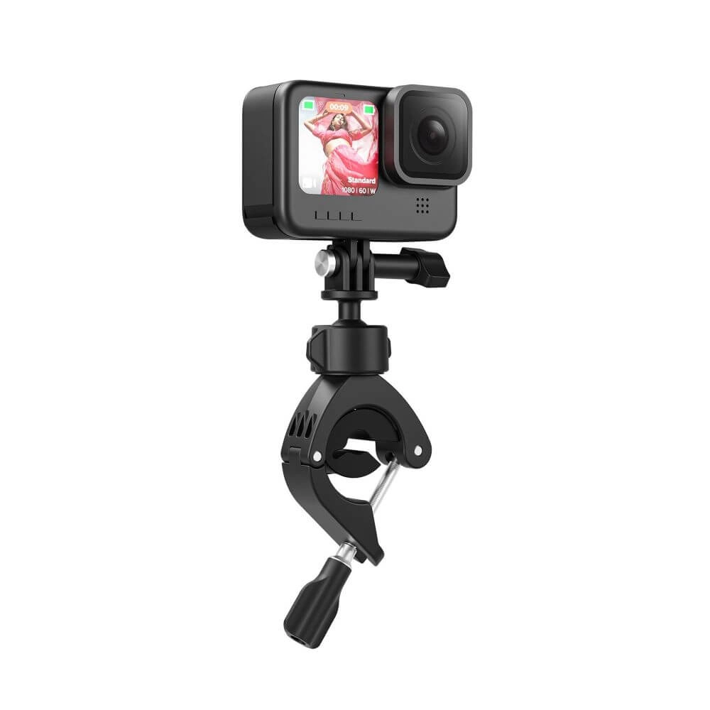 Suporte Guidão de Bike e Moto / Barras para GoPro e Câmeras Compactas - Telesin