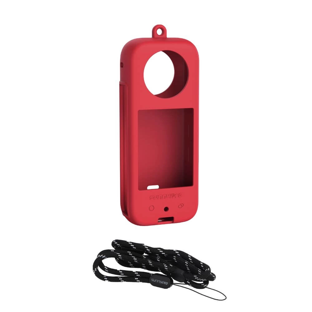Capa de Silicone com Cordão para Câmera Insta360 X3 - Sunnylife