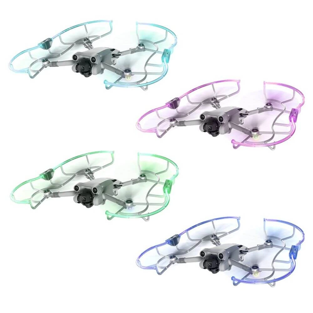 Protetor de Hélices com Iluminação LED para Drone DJI Mini 3 / Mini 3 Pro - StartRC