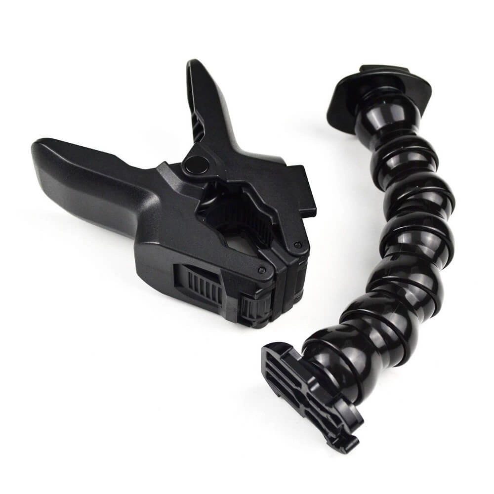 Suporte de Garra Flexível Jaws Para GoPro e Câmeras Similares