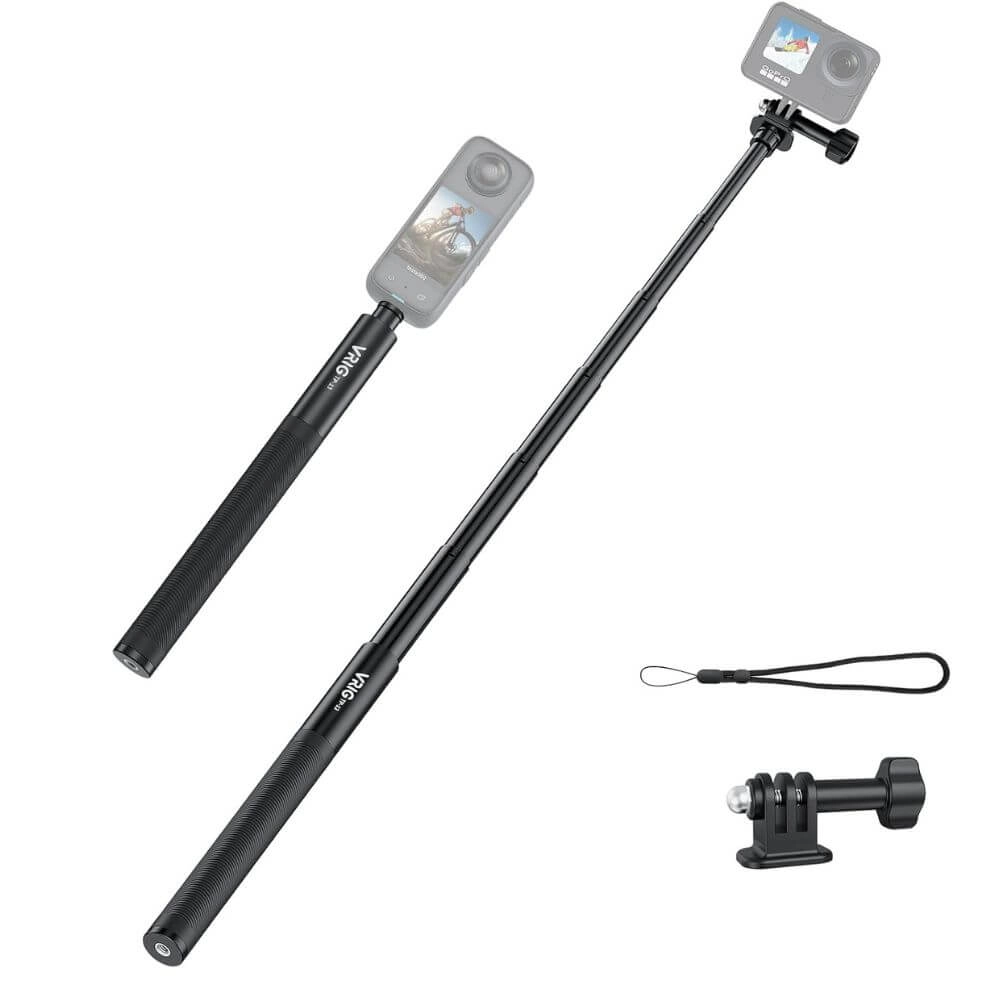 Bastão Extensor para Câmera GoPro / Insta 360 X4/X3/X2 - VRIG (1,35m)