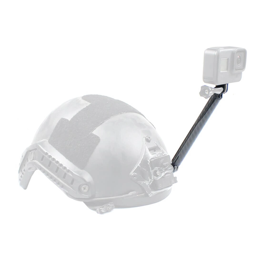 Suporte Extensor para GoPro e Câmeras Similares em Fibra de Carbono