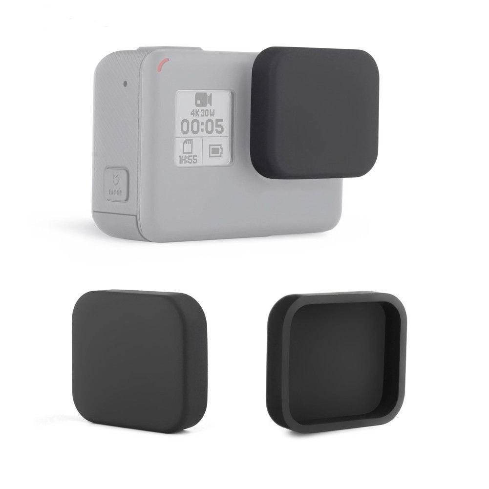 Tampa Protetora Lente GoPro Hero 5 6 7 Black e Hero (2018) em Silicone