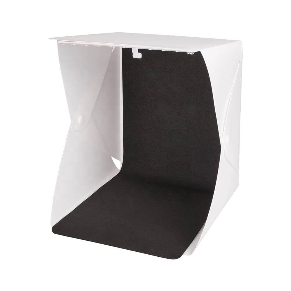Mini Estúdio Fotográfico Portátil 20cm com Luzes de LED