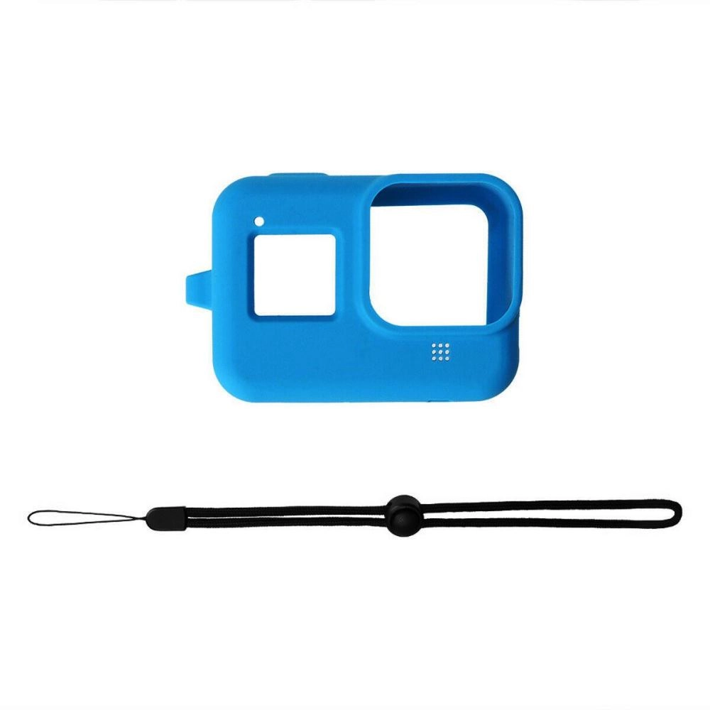 Capa de Silicone para GoPro Hero 8 Black + Cordão Ajustável
