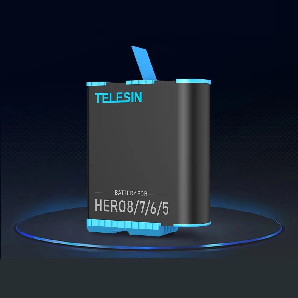 Bateria para GoPro Hero 8 / 7 / 6 / 5 Black - Telesin