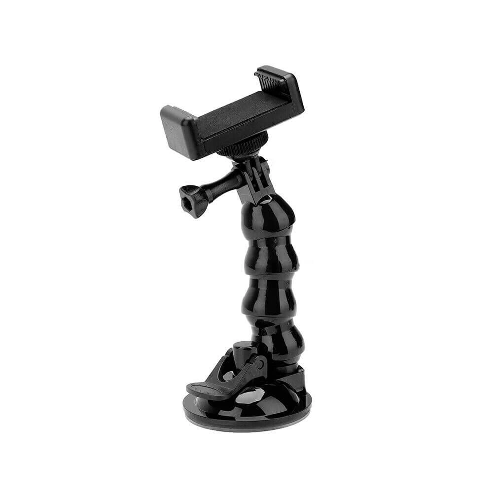 Suporte Ventosa Flexível para GoPro / Câmeras / Celulares