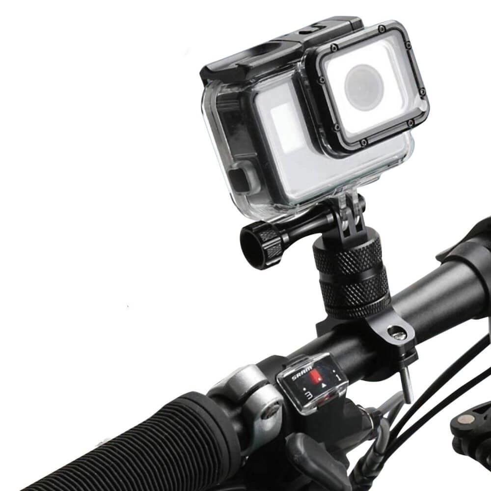 Suporte Guidão de Bike para GoPro e Câmeras Similares em Alumínio 360º