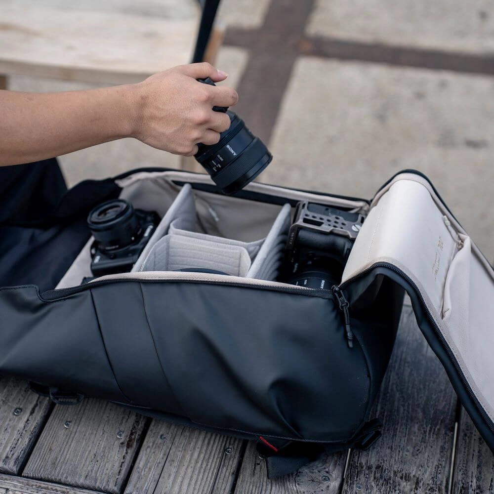 Mochila para Câmeras e Drones - Pgytech OneGo Air 20L (Cor Preta)
