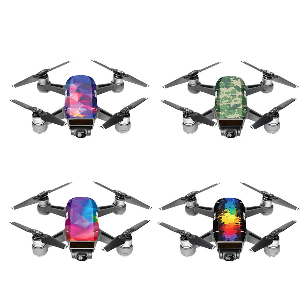 Conjunto 4 Adesivos Decorativos para Drone DJI Spark - Pgytech
