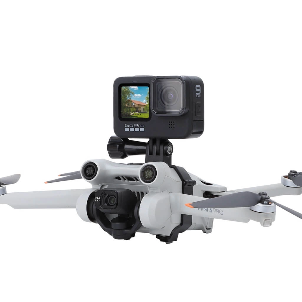 Suporte para GoPro e Câmeras Compactas em Drone DJI Mini 3 Pro - Sunnylife