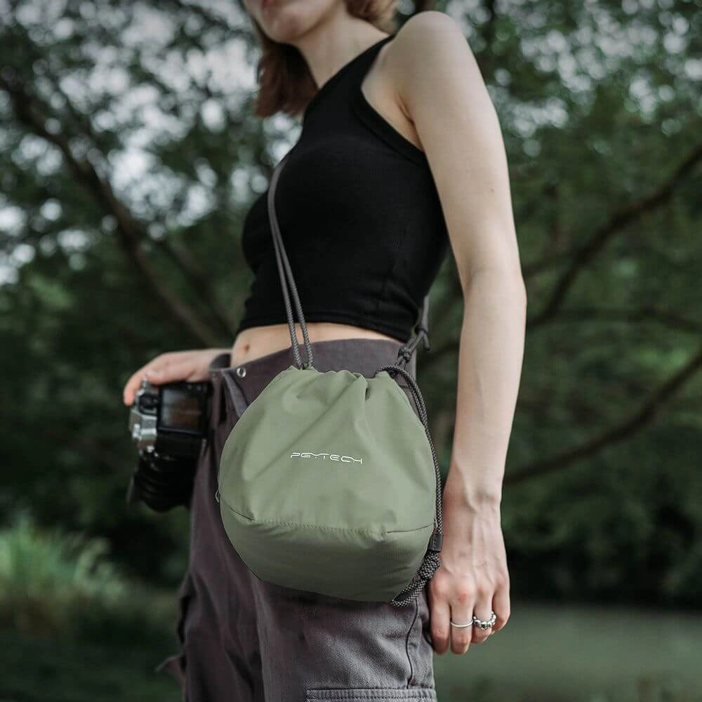 Bolsa de Ombro com Cordão OneGo - Pgytech Cor Verde (Forest)