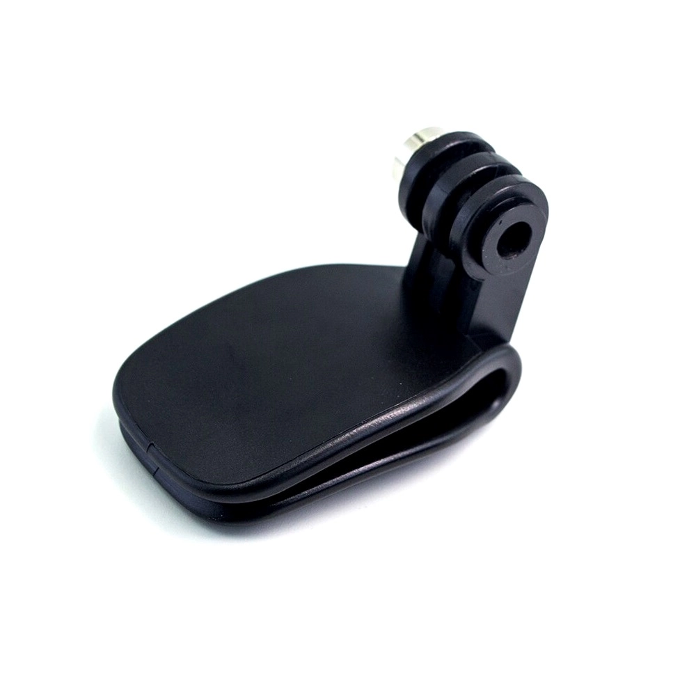 Suporte Clip Para GoPro e Câmeras Similares em Bonés e Alças de Mochila