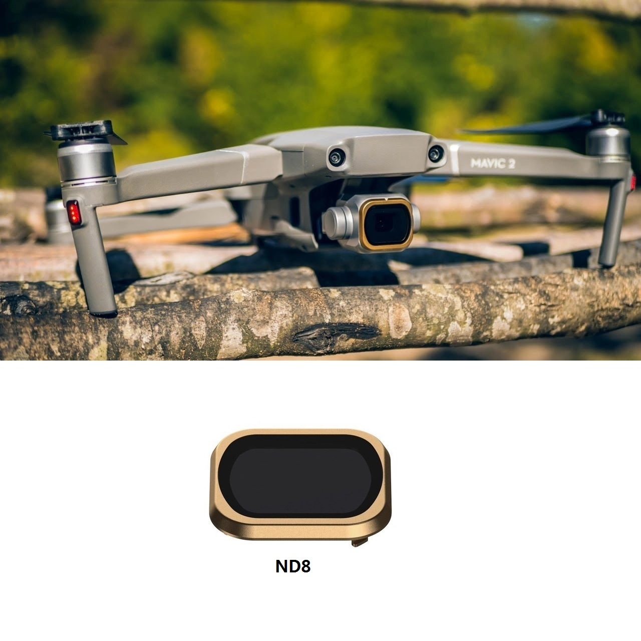 Filtro ND8 para Drone DJI Mavic 2 Pro - PolarPro Cinema Series
