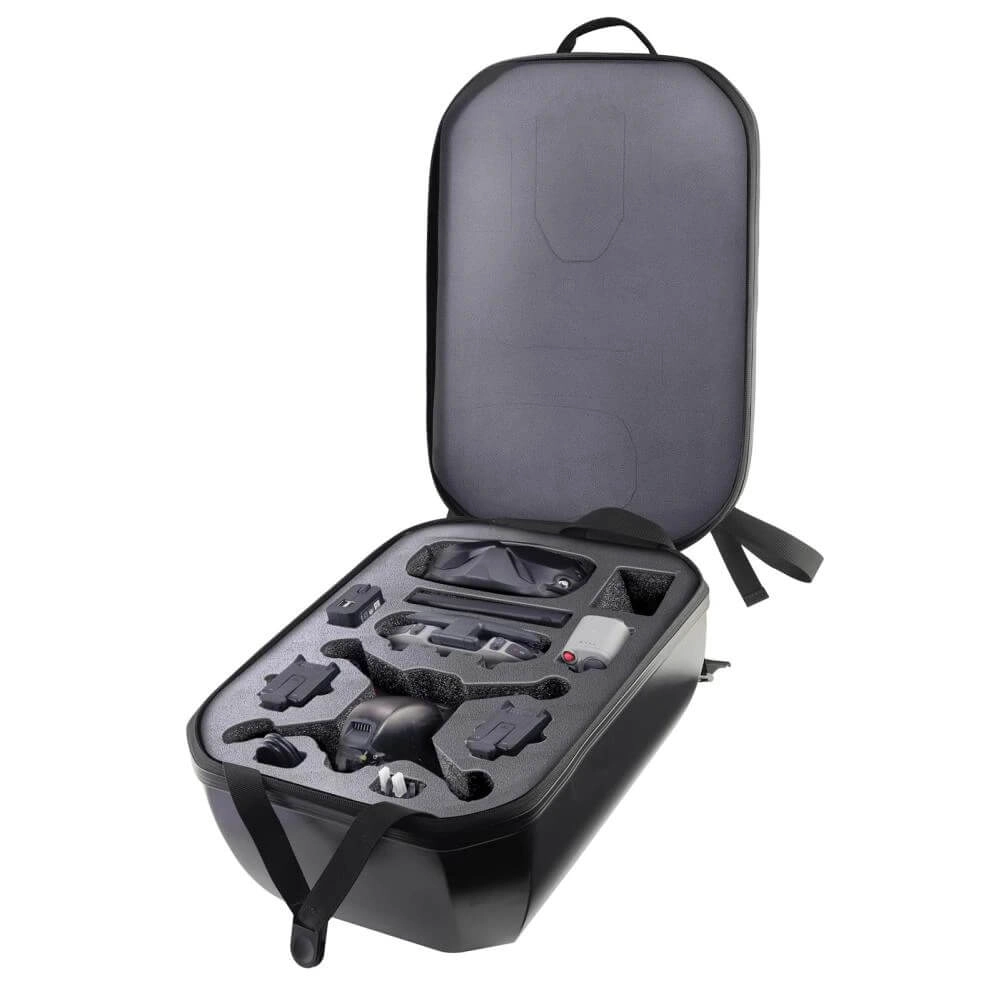 Mochila para Drone DJI FPV com Estrutura Rígida - Cor Preto