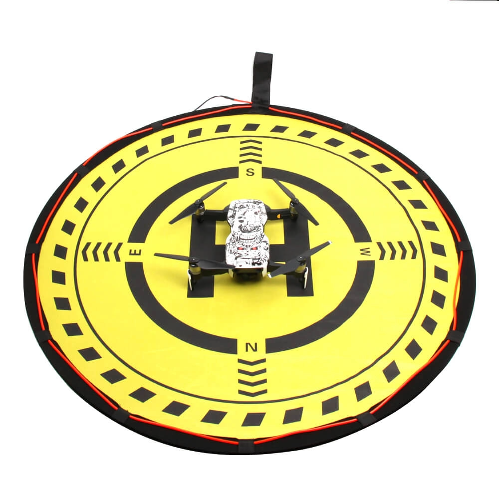 Pista de Pouso Heliponto com Led para Drones - Sunnylife 70cm