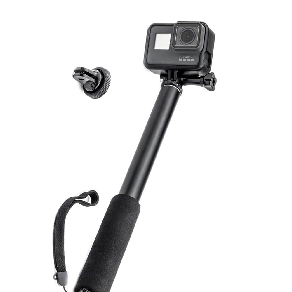 Bastão Extensor Para GoPro e Câmeras com Encaixe 1/4 Polegadas