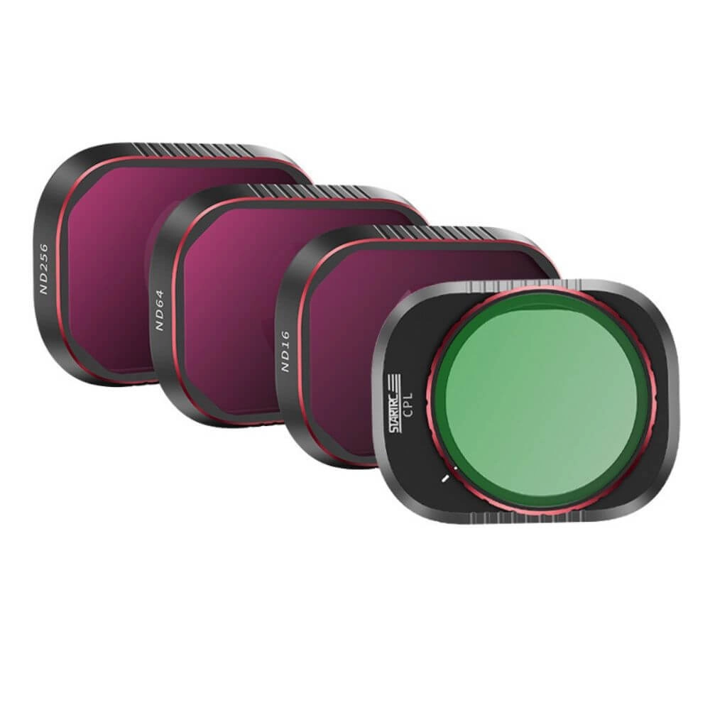 Kit de Filtros CPL / ND (16/64/256) para Drone DJI Mini 4 Pro - StartRC