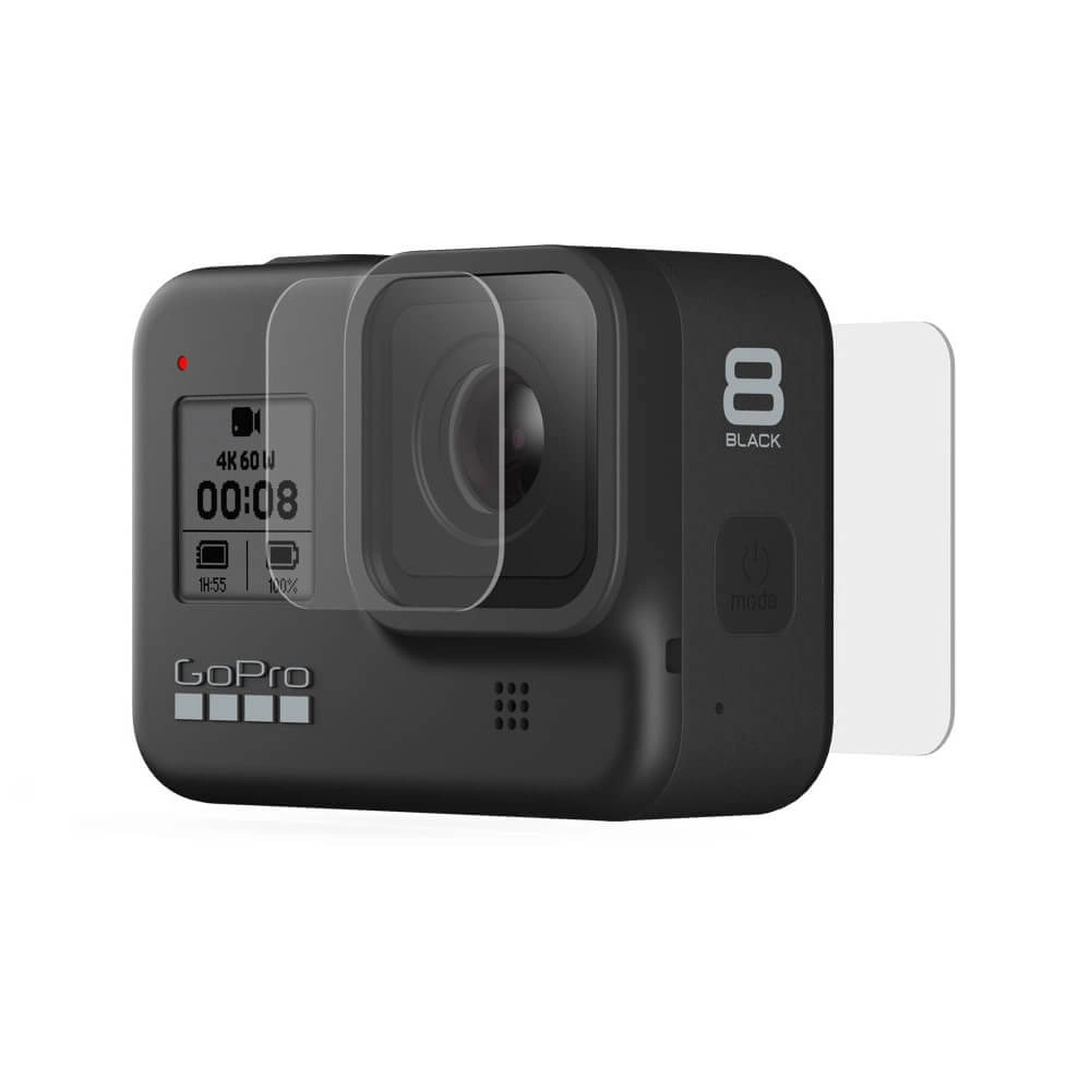 Película para GoPro Hero 8 Black Vidro Temperado - Telesin