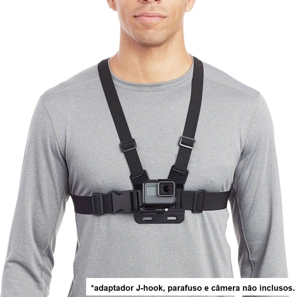 Suporte de Peito / Peitoral para GoPro e Câmeras Similares