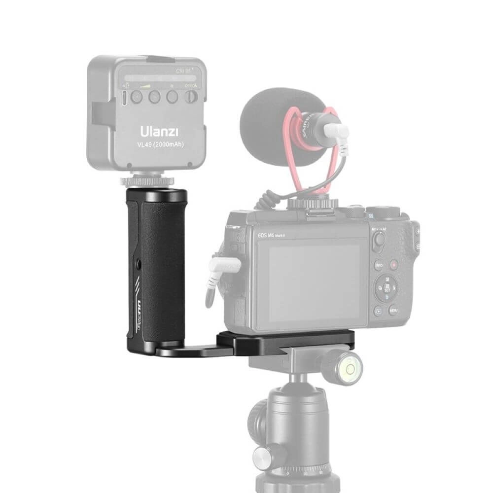 Suporte Grip de Metal para Câmeras DSLR / Mirrorless - Ulanzi