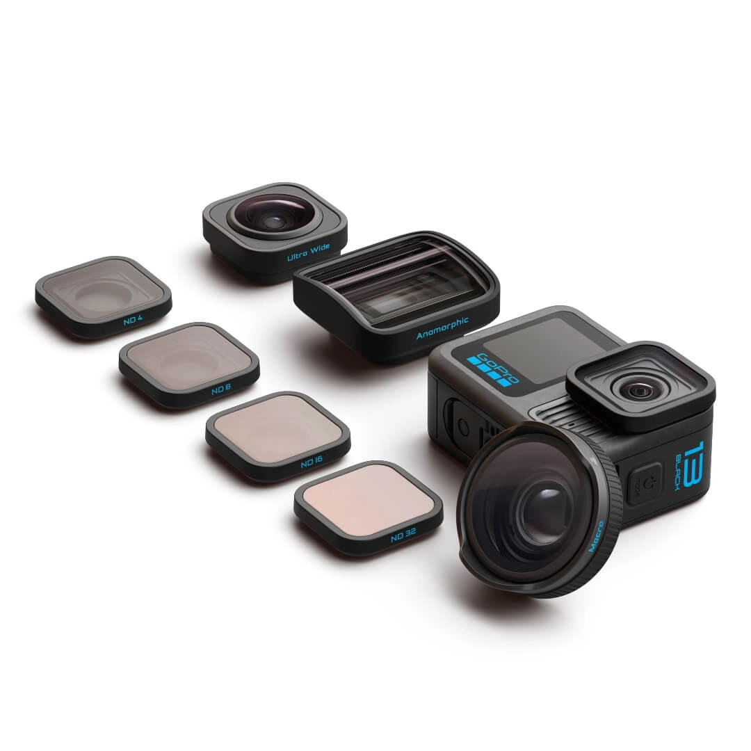 Câmera GoPro Hero 13 Black HB Series Lens Collection 27MP 5.3K