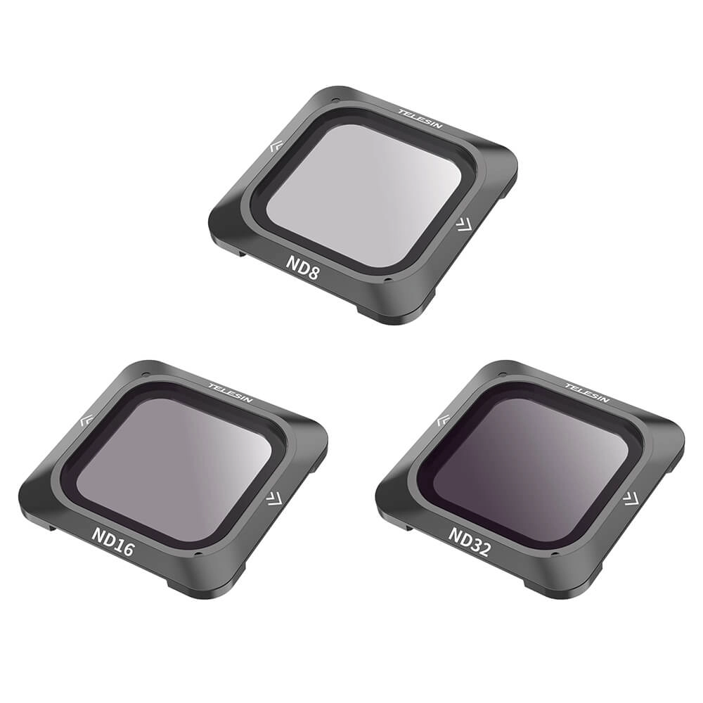 Kit de Filtros ND para DJI Action 2 - Telesin (ND8 / ND16 / ND32)