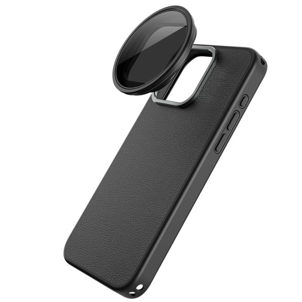 Capa Case para iPhone 15 Pro com Encaixe para Filtros e Lentes - Telesin