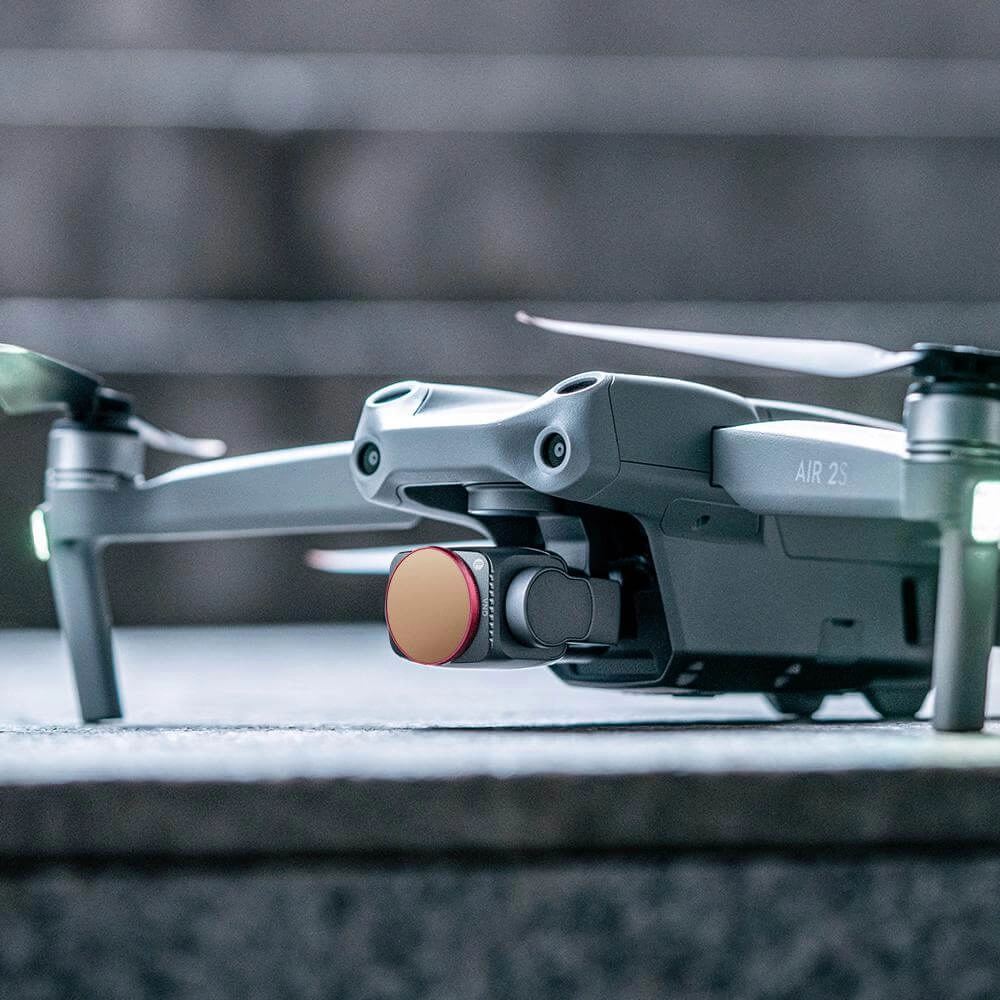 Filtro ND Variável para Drone DJI Air 2S - Pgytech (ND4 a ND32)