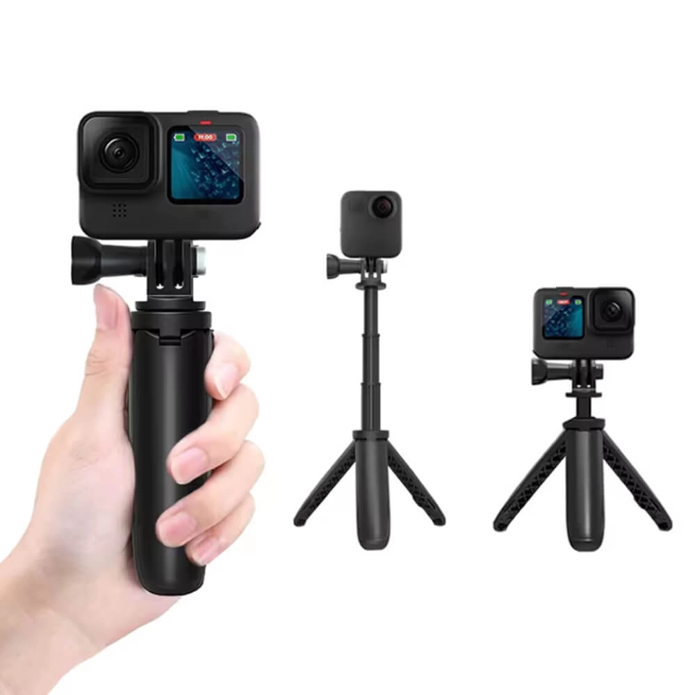 Mini Bastão e Tripé para GoPro e Câmeras Similares