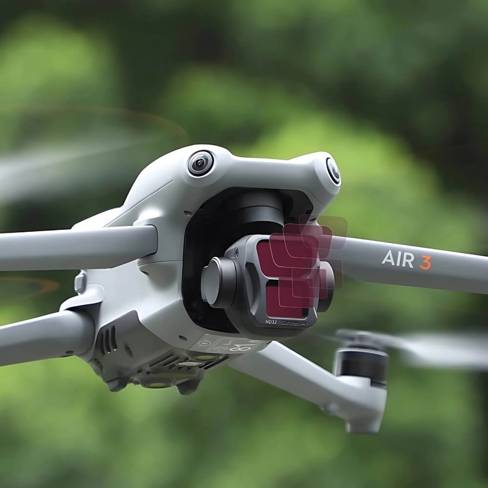 Kit de Filtros ND8/ND16/ND32/ND64 para Drone DJI Air 3 - Sunnylife