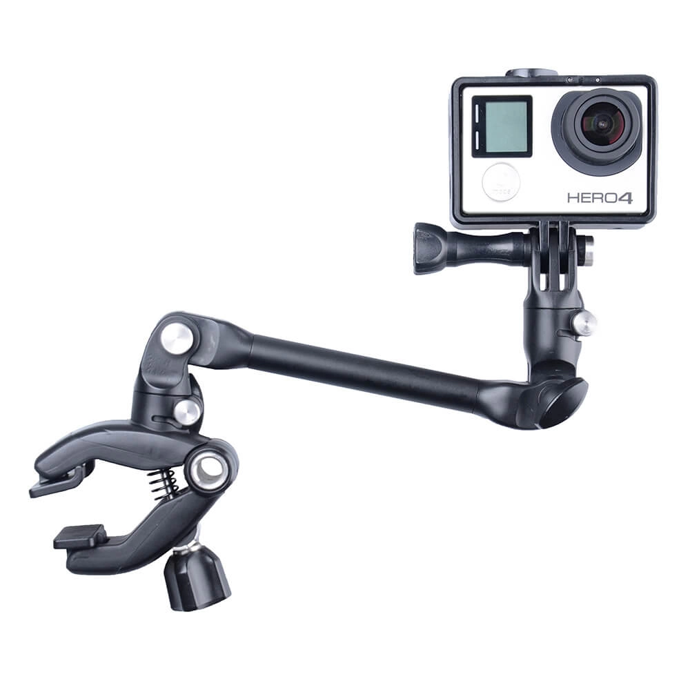Suporte Articulado de Instrumentos Musicais para GoPro e Câmeras Similares