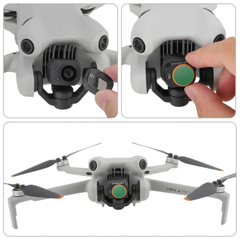 Kit de Filtros ND/PL Combo para Drone DJI Mini 4 Pro - Sunnylife