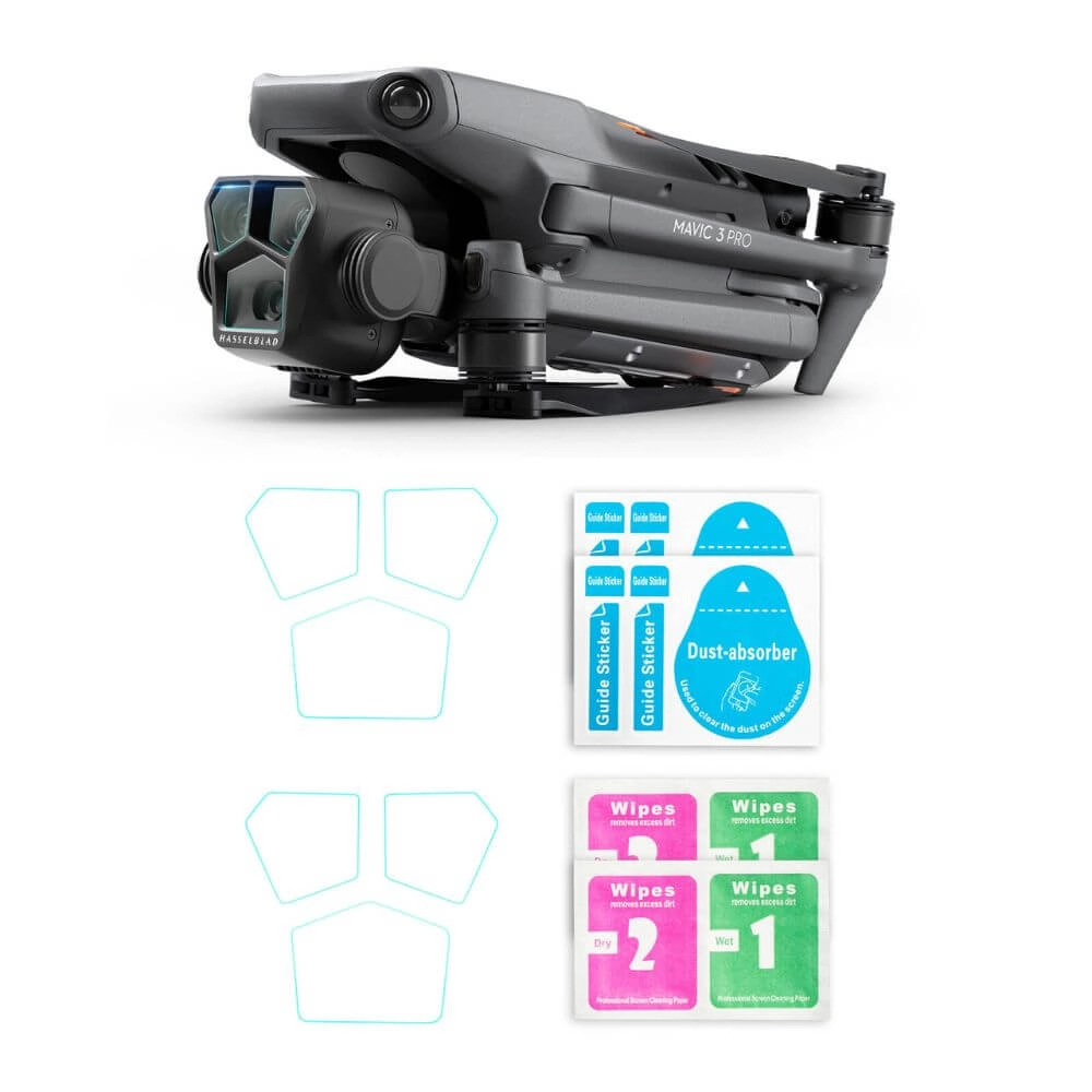 Película de Proteção para Lentes do Drone DJI Mavic 3 Pro - StartRC