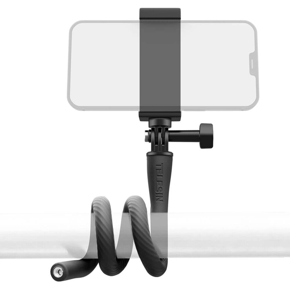 Suporte Haste Flexível para Celular e GoPro - Telesin