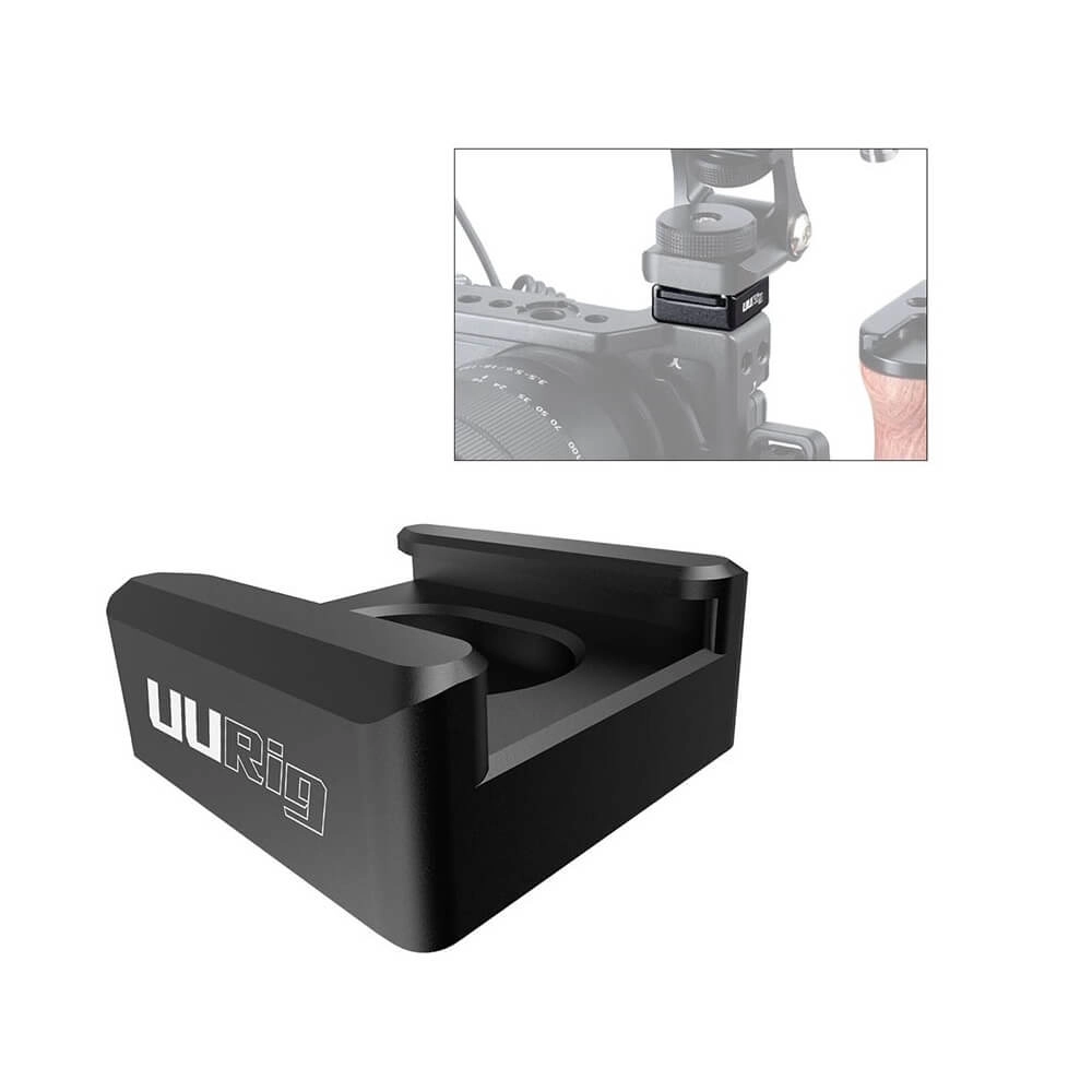 Adaptador de Montagem Tipo Sapata para Frame Cage Câmeras DSLR - Ulanzi