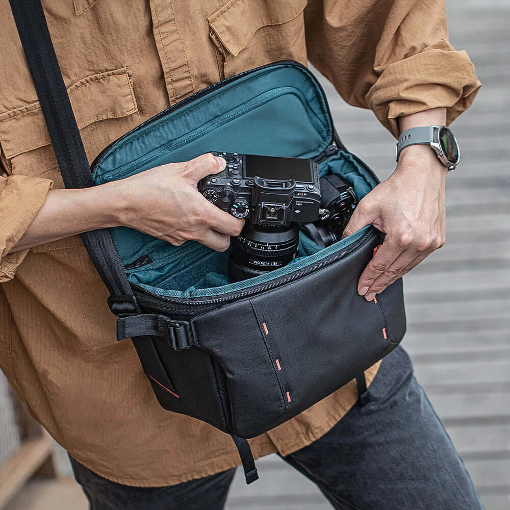 Bolsa de Ombro 7L - Pgytech OneMo Sling Cor Preto (Space Black)