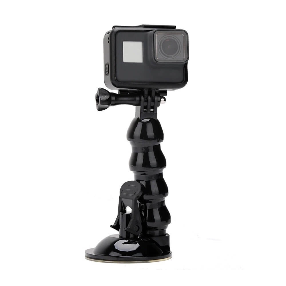 Suporte Ventosa Flexível para GoPro / Câmeras / Celulares