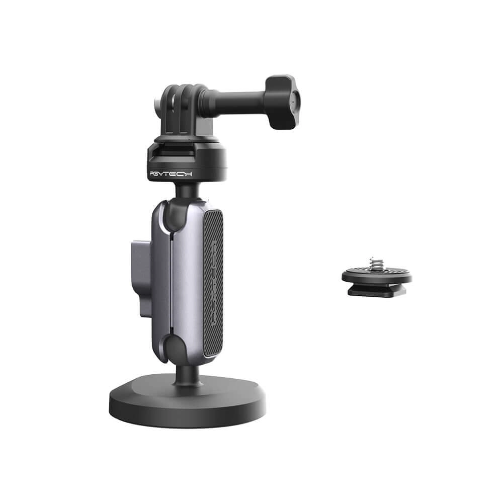 Suporte Magnético para GoPro com Sistema Engate Rápido - Pgytech CapLock