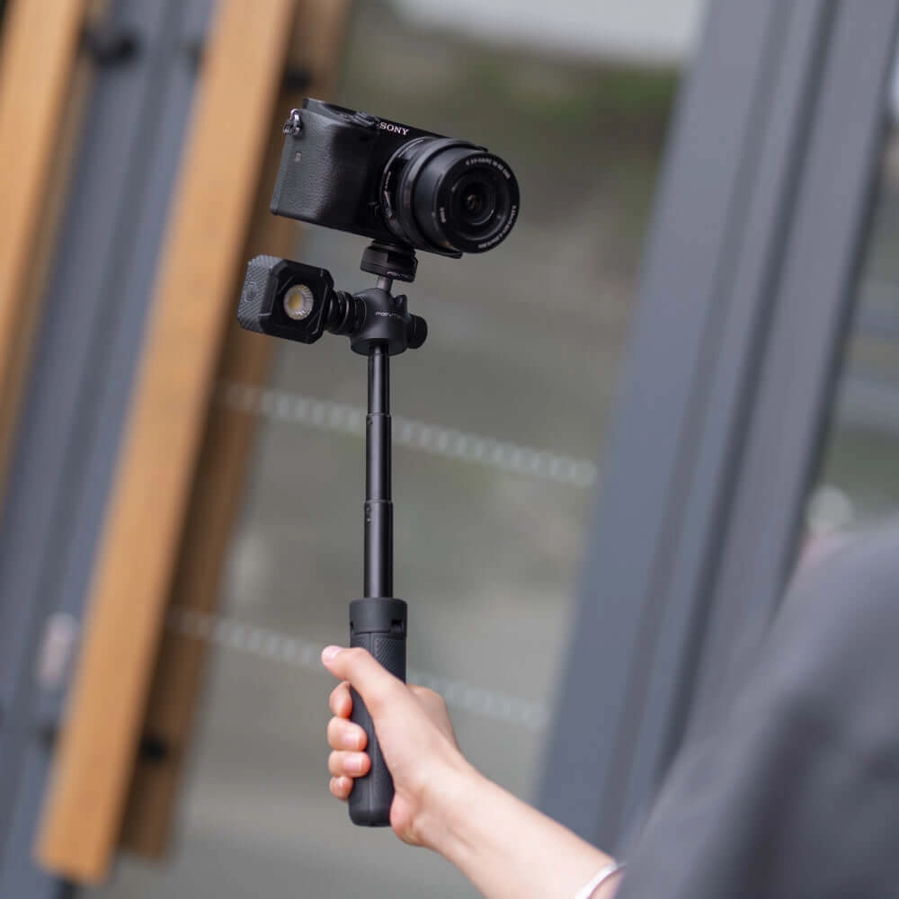 Bastão e Tripé para GoPro e Câmeras com Sistema Engate Rápido - Pgytech CapLock
