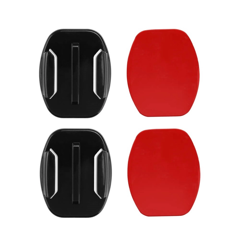 Kit com 2 Suportes Adesivos Planos Para GoPro e Câmeras Similares