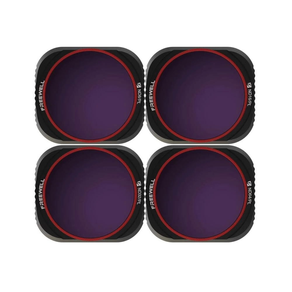 Kit de Filtros ND/PL para Drone DJI Mavic 2 Pro - Freewell (Bright Day)
