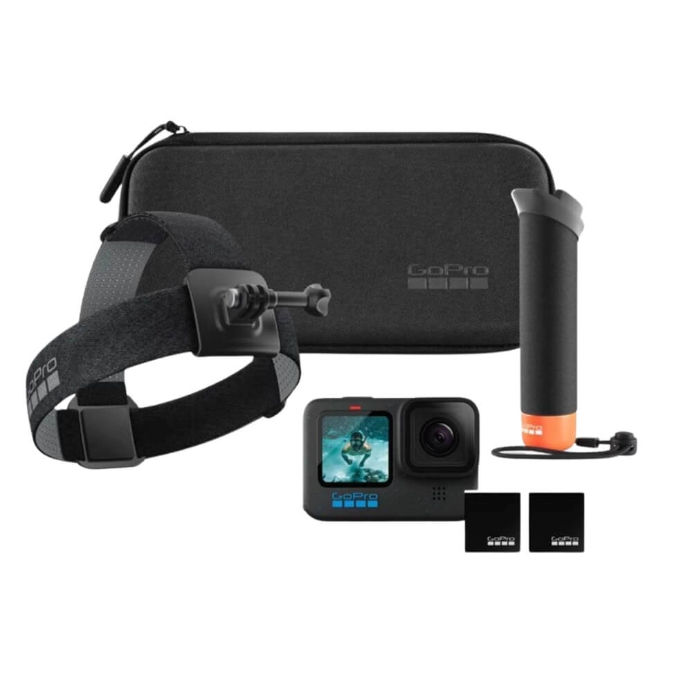 Kit GoPro Hero 12 Black Special Bundle (Câmera + Acessórios)