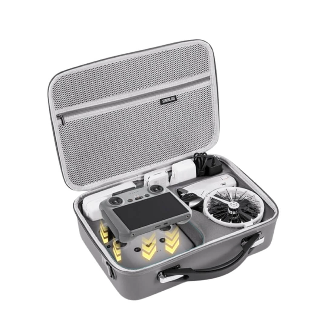 Case Maleta para DJI Flip Fly More Combo e Controle DJI RC N3 / RC 2 - StartRC