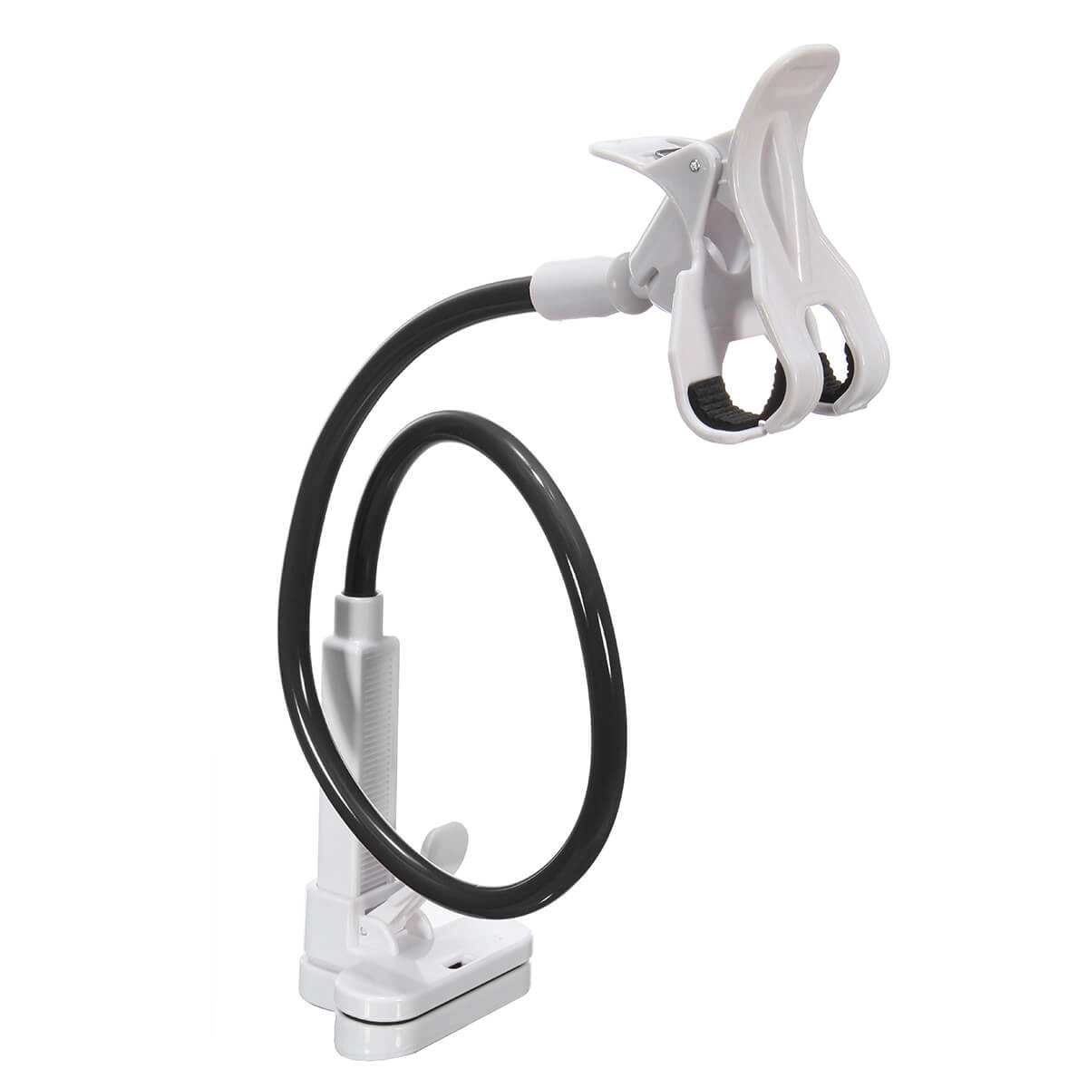 Suporte para Celular com Haste Flexível e Garra de Apoio