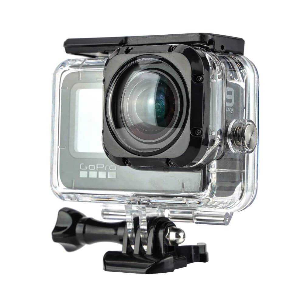 Caixa Estanque para GoPro Hero 13 / 12 / 11 / 10 / 9 Black com Max Lens Mod